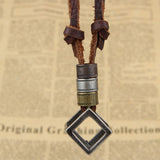 100% Genuine Leather Men Necklaces