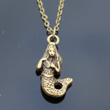 Feather Wing Dragon Short Chain Clavicle Necklace