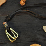 100% Genuine Leather Men Necklaces
