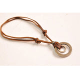 100% Genuine Leather Men Necklaces