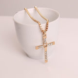 Fashion Crystal Cross Necklaces