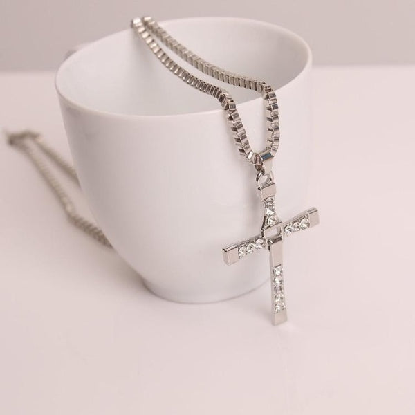 Fashion Crystal Cross Necklaces
