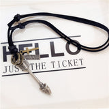 100% Genuine Leather Men Necklaces