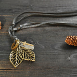 100% Genuine Leather Men Necklaces